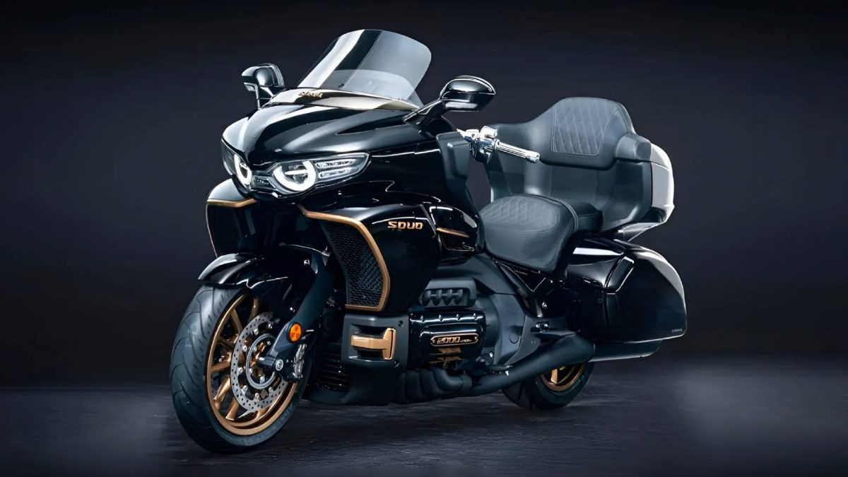 China ya tiene su Honda Goldwing de casi media tonelada