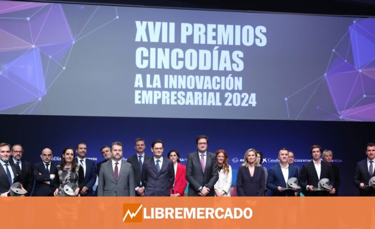 Las empresas y la directiva más destacada de 2024 reciben los premios CincoDías a la Innovación Empresarial