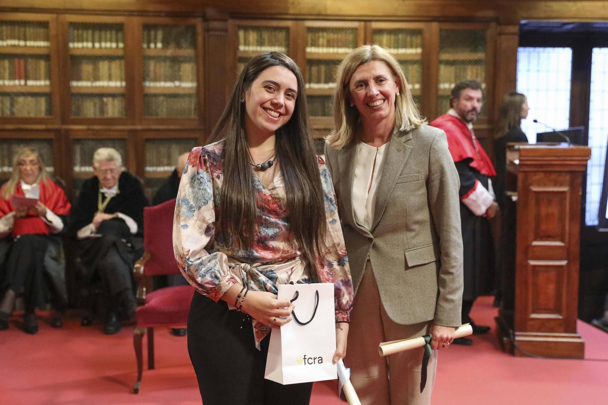 En imágenes: Así fue la entrega de premios a los mejores expedientes de la Universidad de Oviedo 2024