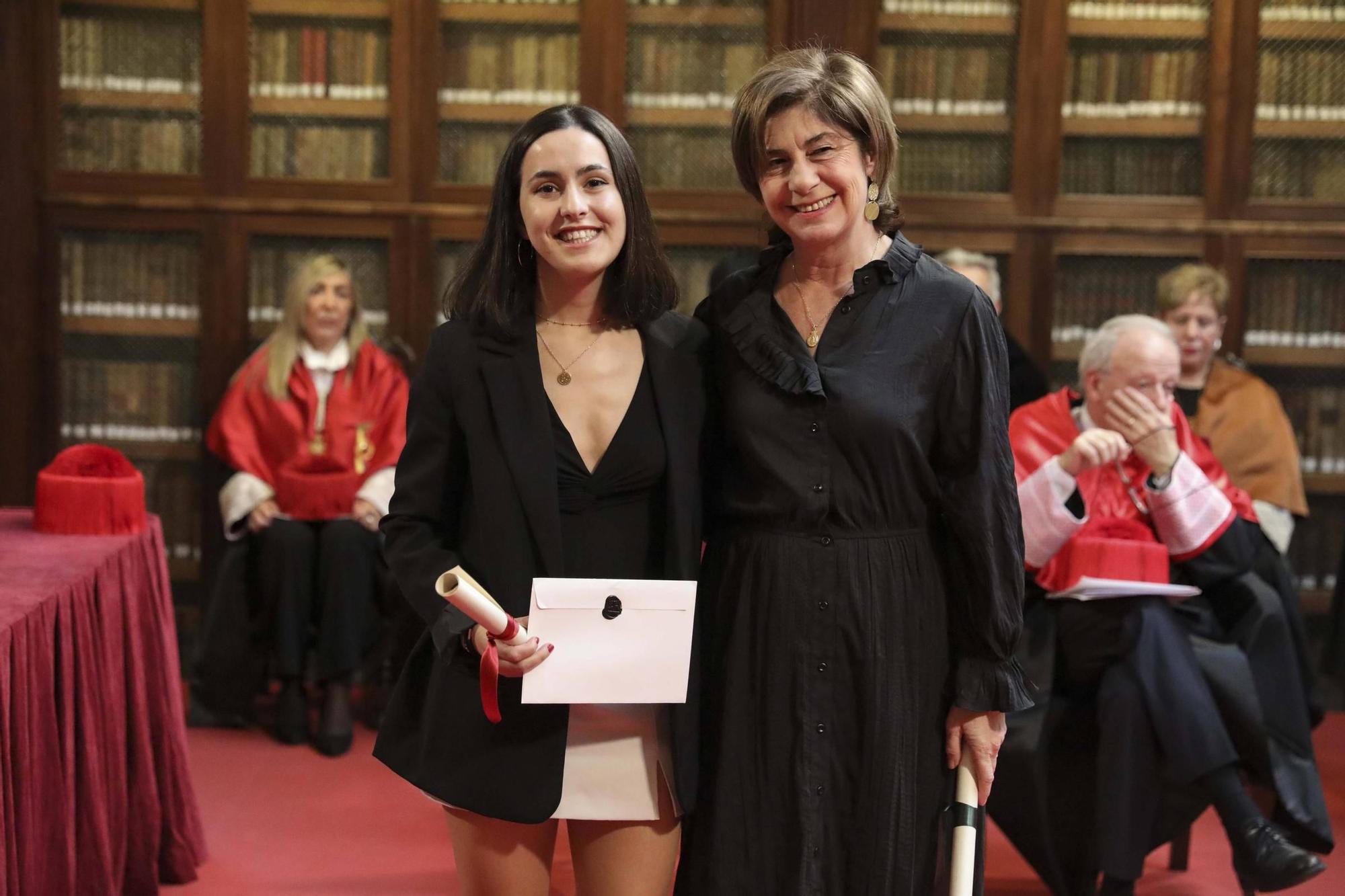 En imágenes: Así fue la entrega de premios a los mejores expedientes de la Universidad de Oviedo 2024