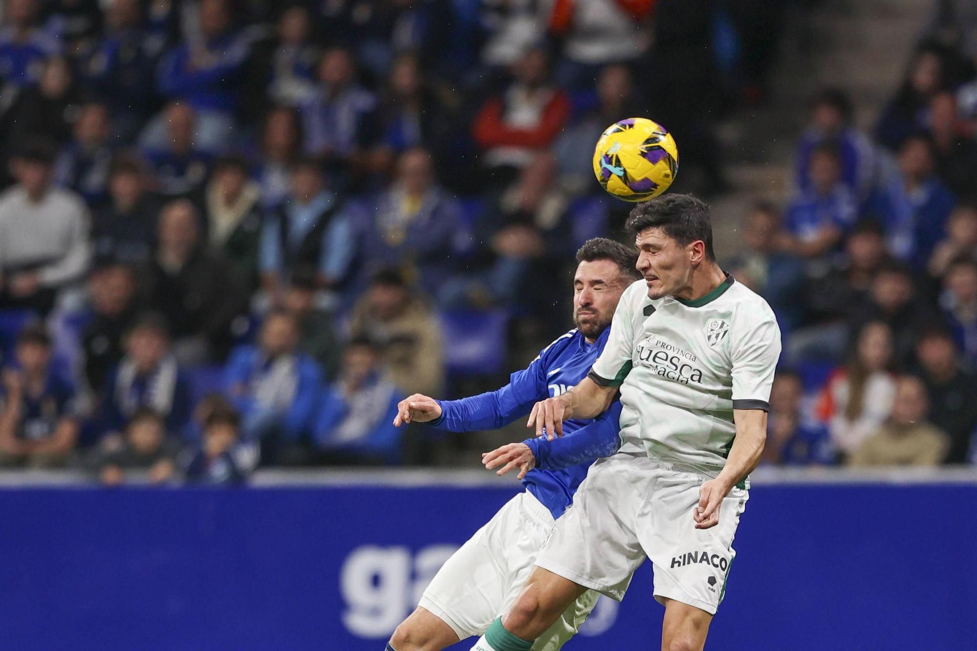 Así fue la derrota del Real Oviedo en Tartiere ante el Huesca