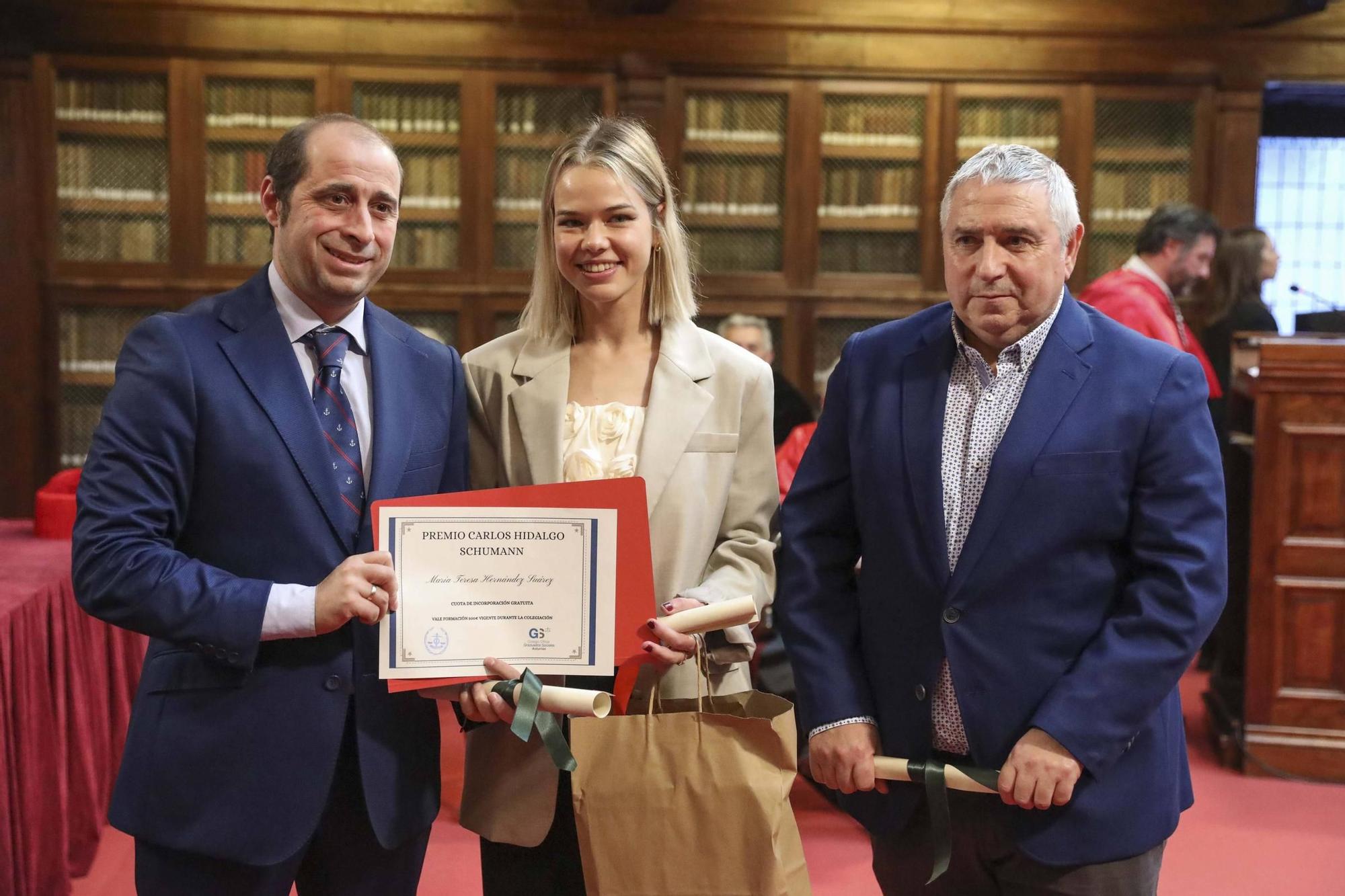 En imágenes: Así fue la entrega de premios a los mejores expedientes de la Universidad de Oviedo 2024