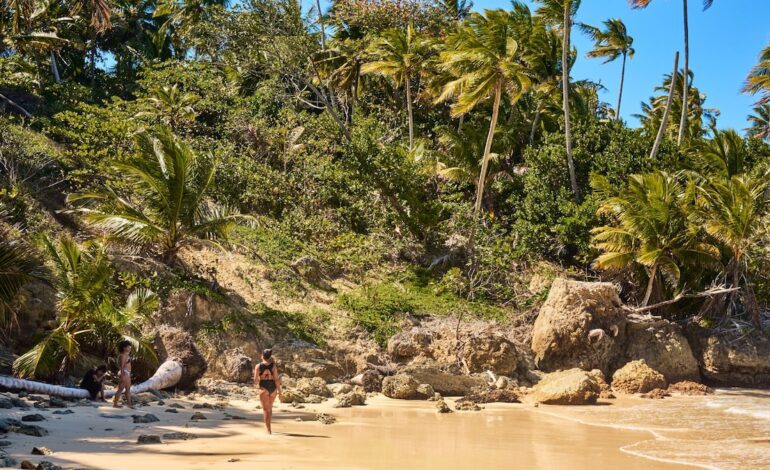 Río San Juan, aquí están los arenales más impresionantes y desconocidos del Caribe