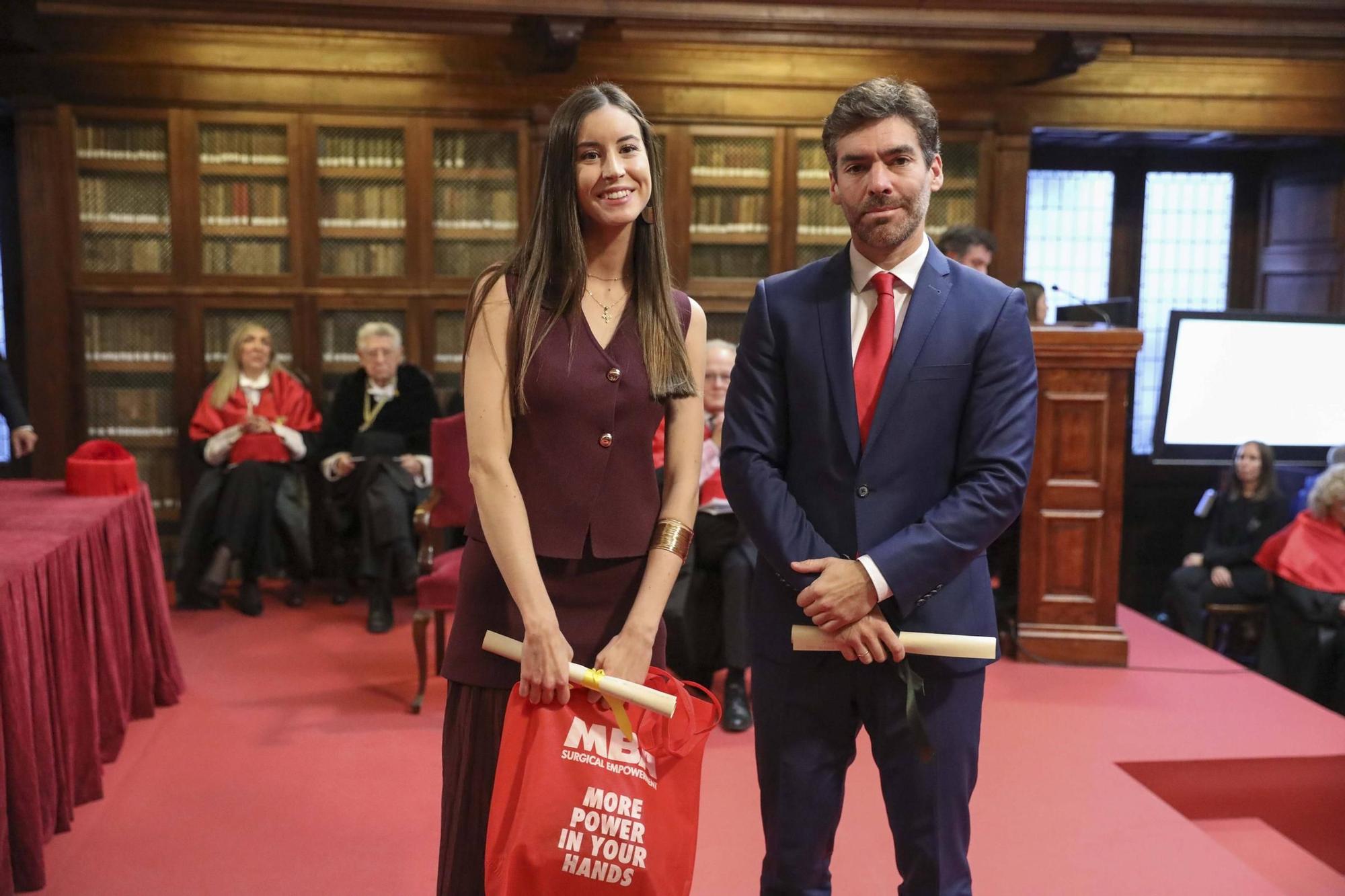 En imágenes: Así fue la entrega de premios a los mejores expedientes de la Universidad de Oviedo 2024