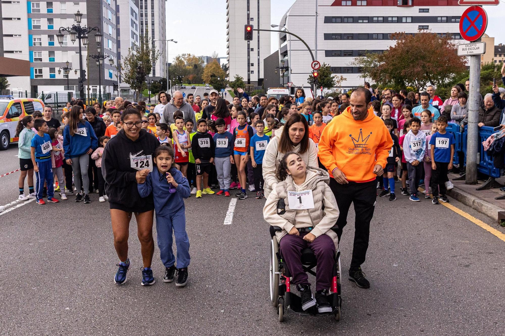 EN FOTOS: Carrera contra el síndrome de Rett en La Corredoria