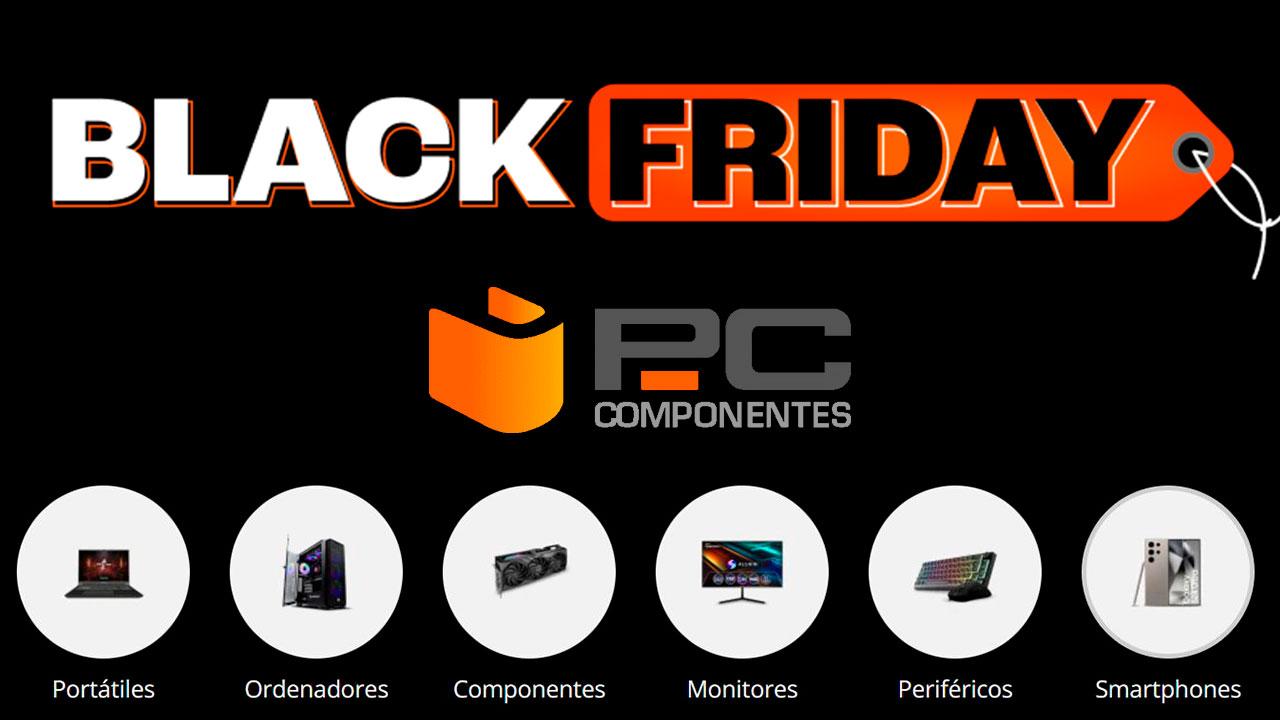 Los mayores descuentos en portátiles, móviles y tablets del Black Friday están en PcComponentes