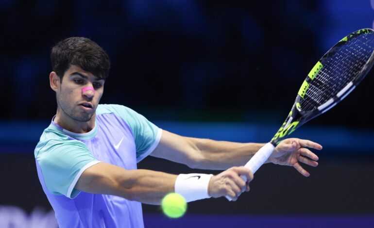 Las cuentas de Carlos Alcaraz para estar en semifinales de las ATP Finals