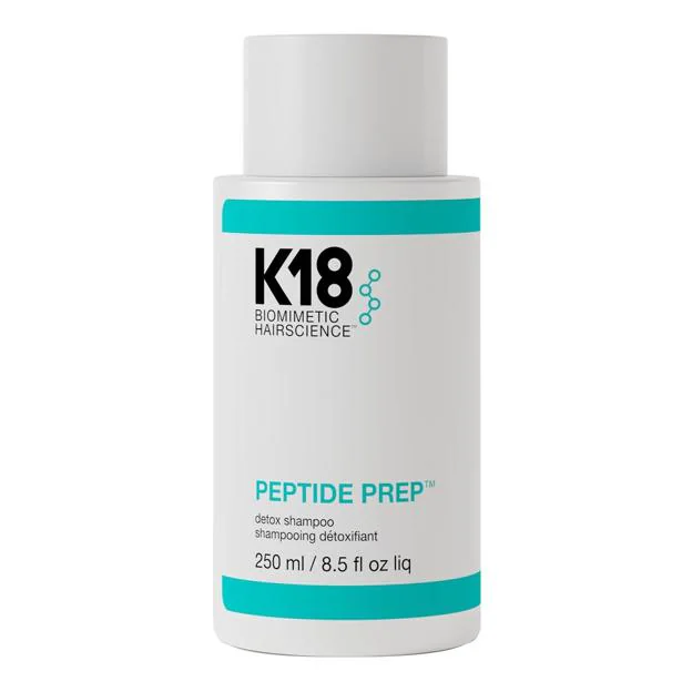 Champú detox PEPTIDE PREP de K18. Precio: 42,99 euros