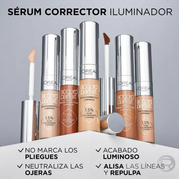 Suero corrector perfecto Radiant Accord de L'Oréal Paris.