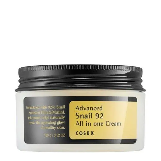 Crema todo en uno Cosrx Advanced Snail 92. Precio: 31 euros