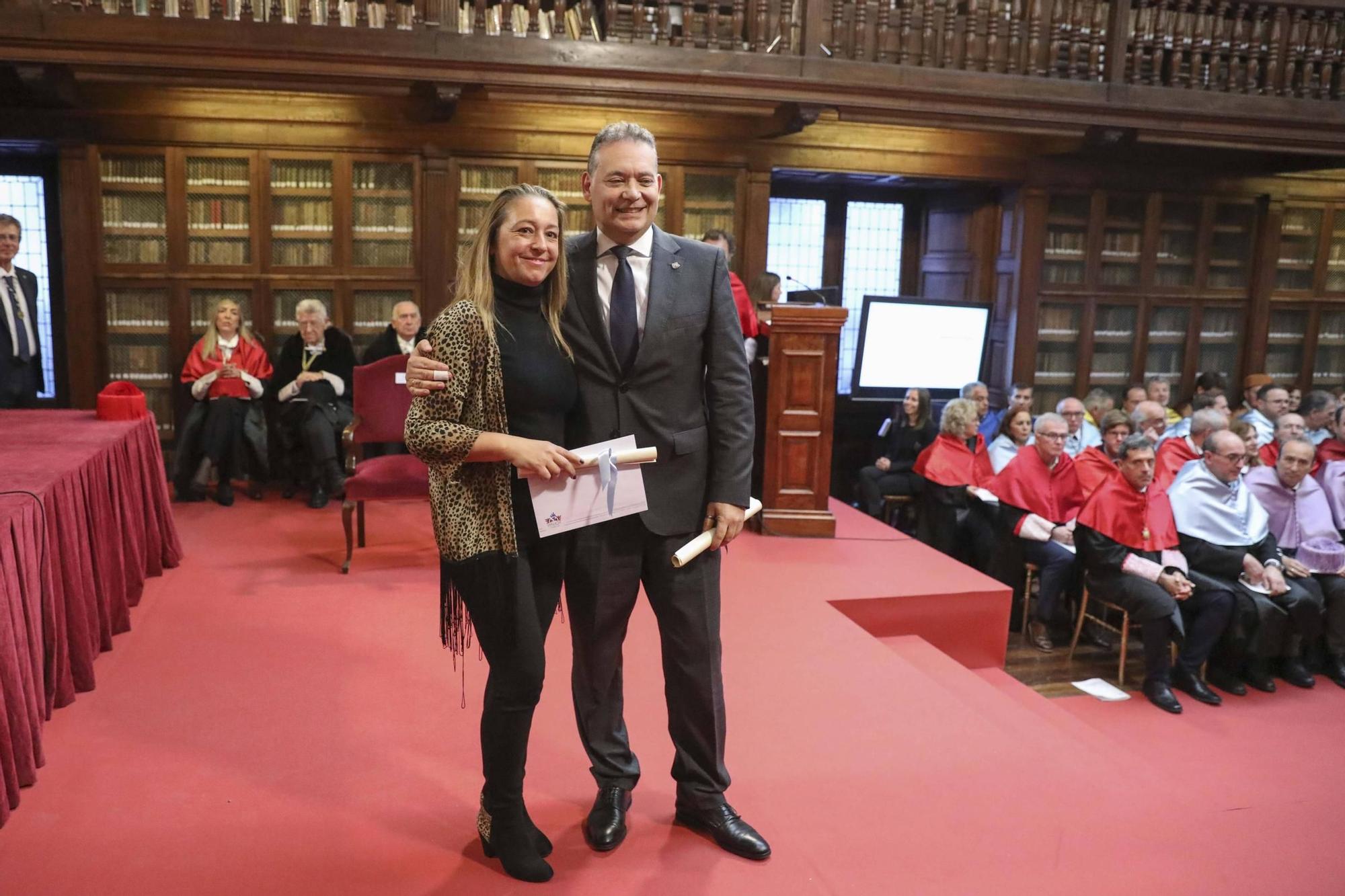 En imágenes: Así fue la entrega de premios a los mejores expedientes de la Universidad de Oviedo 2024