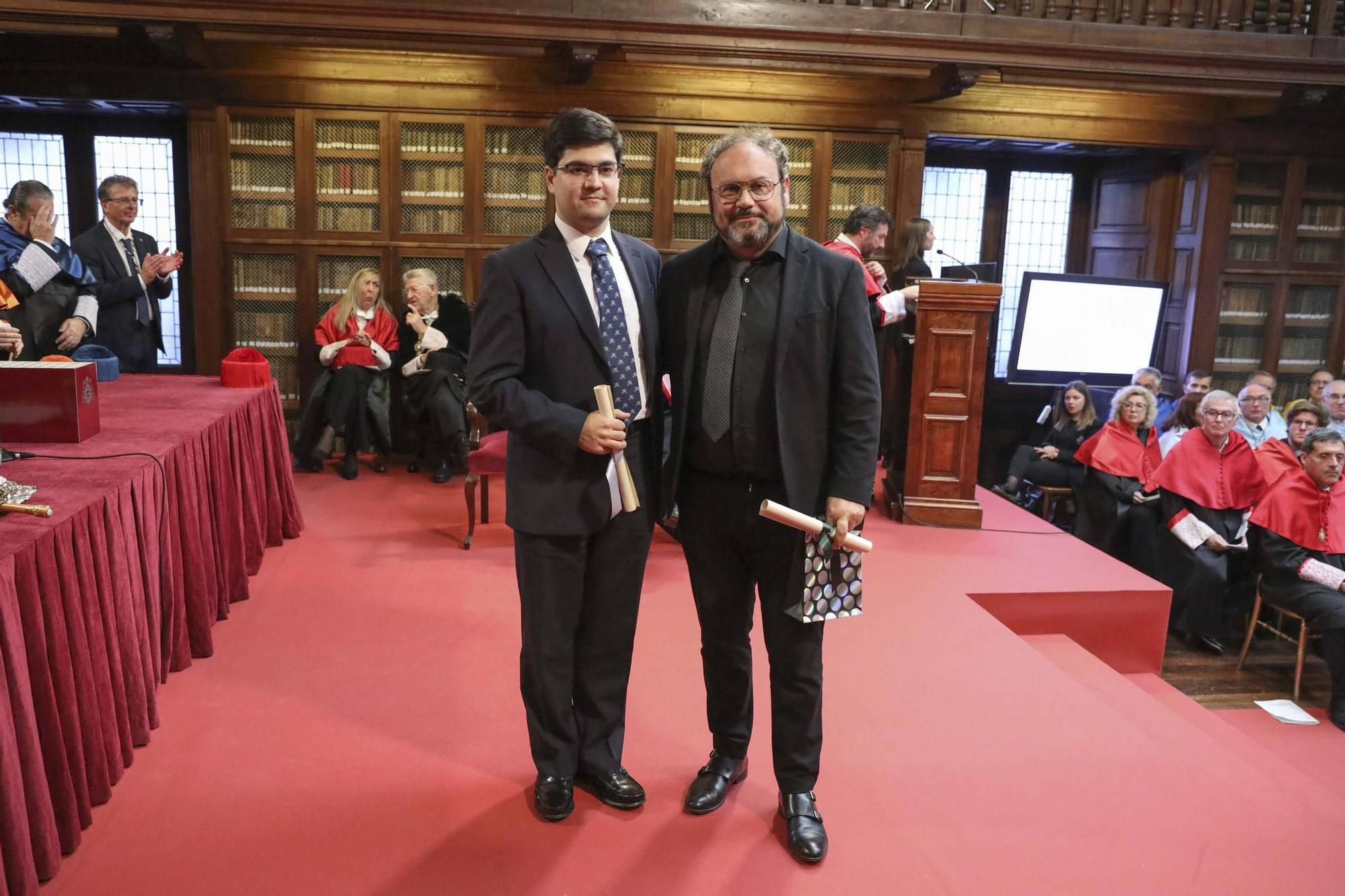 En imágenes: Así fue la entrega de premios a los mejores expedientes de la Universidad de Oviedo 2024