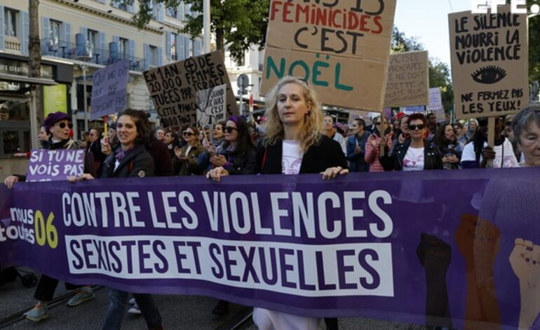 Miles de personas piden en Francia una nueva ley contra la violencia machista