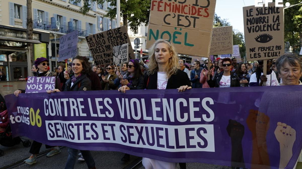 Miles de personas piden en Francia una nueva ley contra la violencia machista