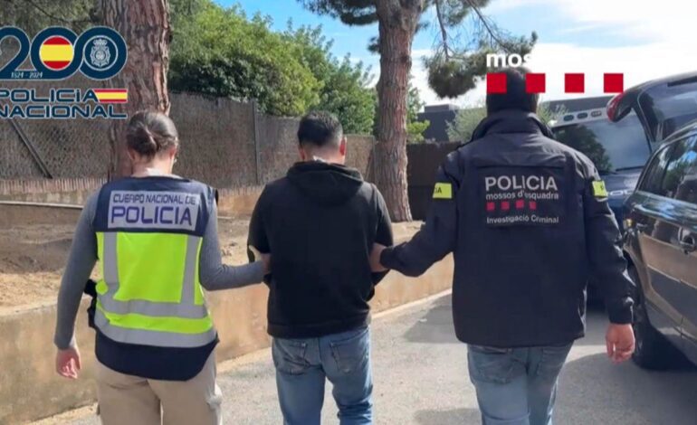 Detienen a 14 personas del cártel de Sinaloa tras secuestrar y matar a un hombre en Barcelona