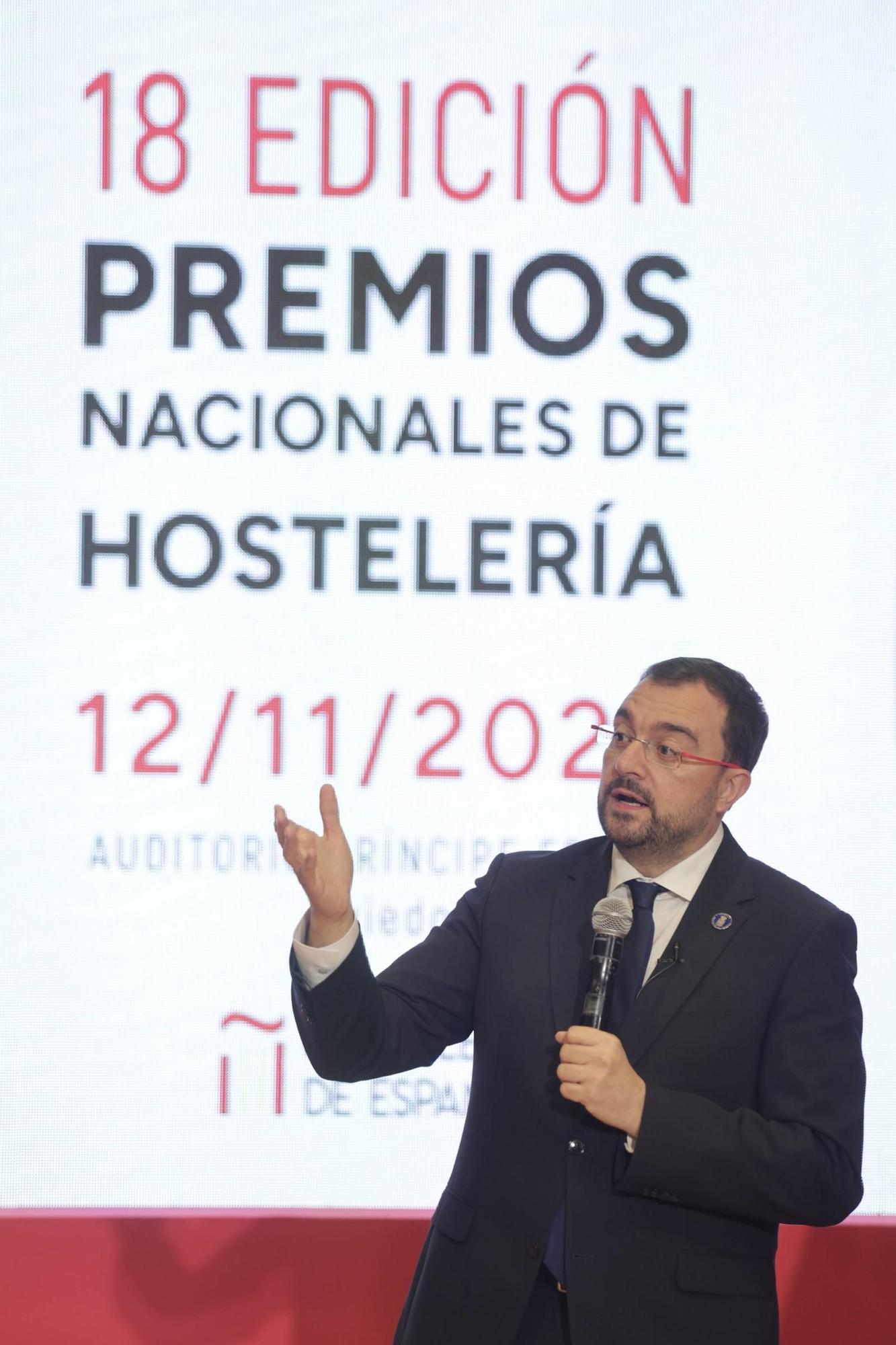 Así fue (en imágenes) la gala de los Premios Nacionales de Hostelería en Oviedo