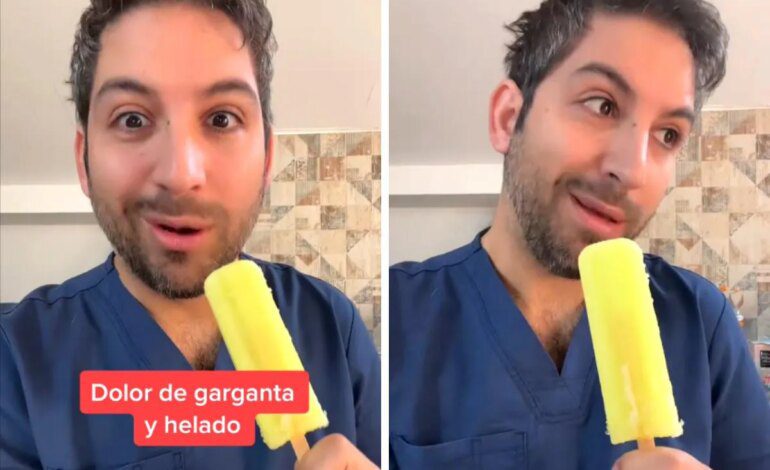 Un farmacéutico aclara si el helado es bueno para combatir el dolor de garganta: «Si te duele…»