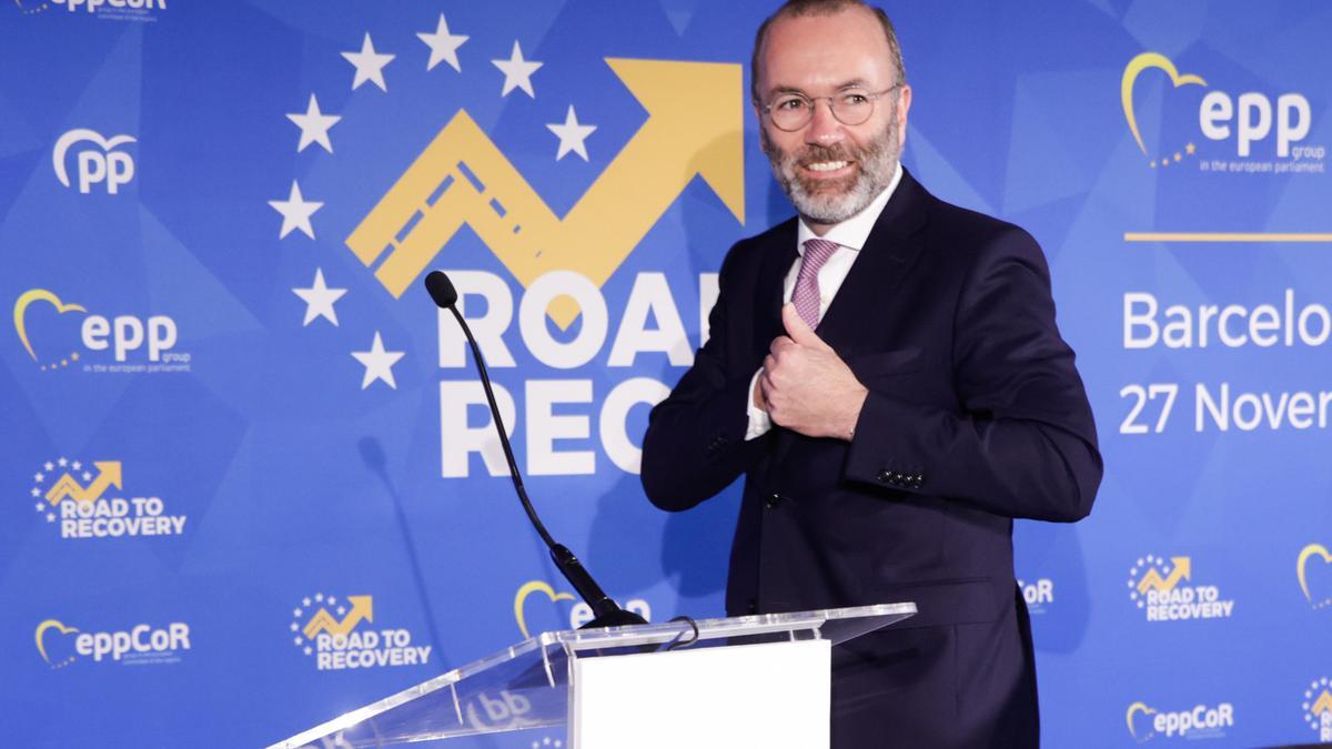 Manfred Weber, el enemigo de Von der Leyen que usa Feijóo contra Ribera