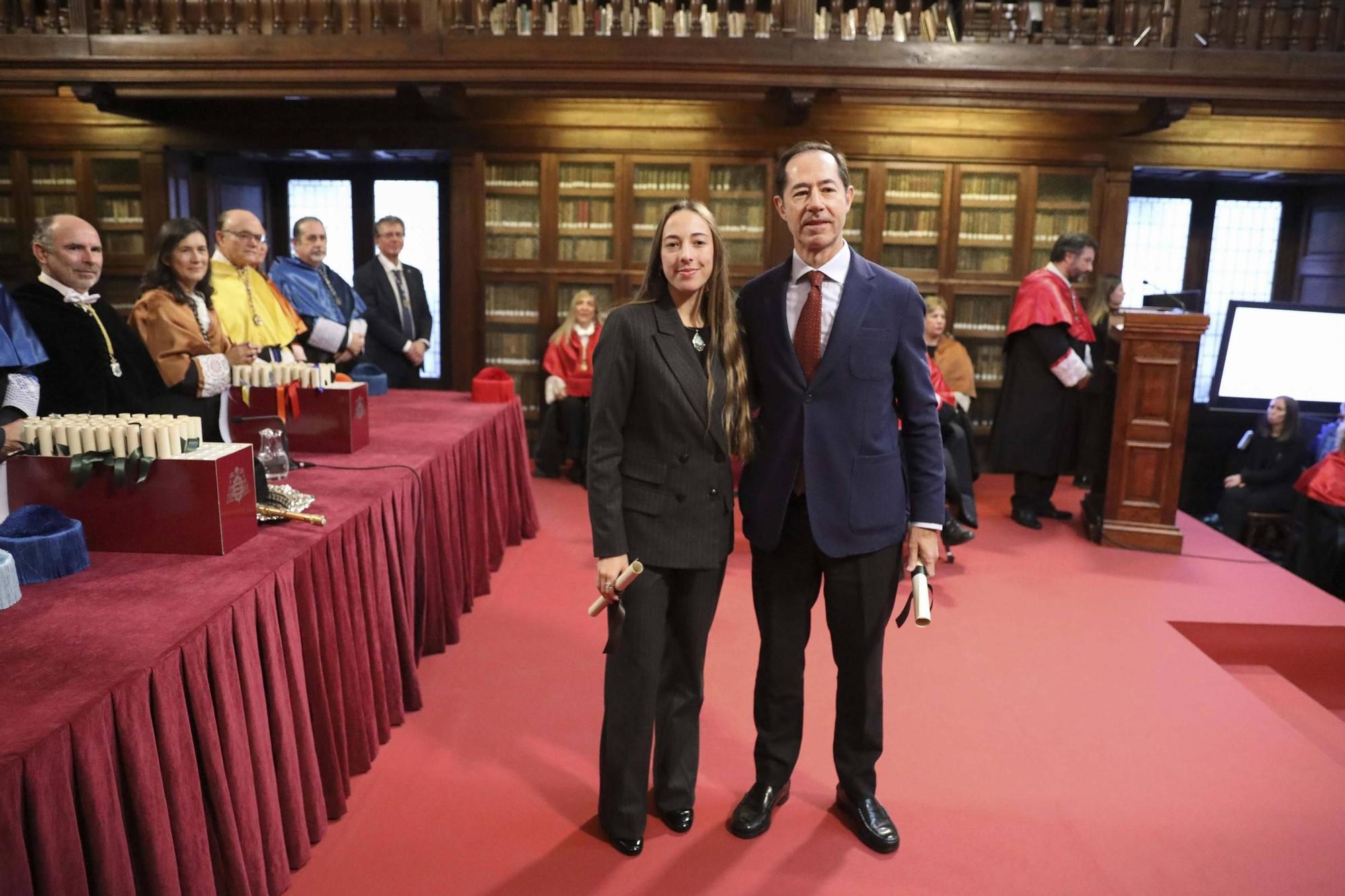 En imágenes: Así fue la entrega de premios a los mejores expedientes de la Universidad de Oviedo 2024