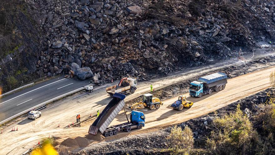 REAPAERTURA AUTOPISTA HUERNA | Ya hay fecha para reabrir (parcialmente) el Huerna… y «si el tiempo acompaña», matiza el ministro Óscar Puente