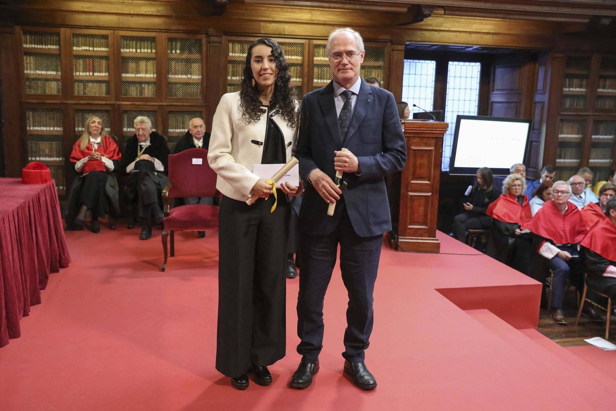 En imágenes: Así fue la entrega de premios a los mejores expedientes de la Universidad de Oviedo 2024