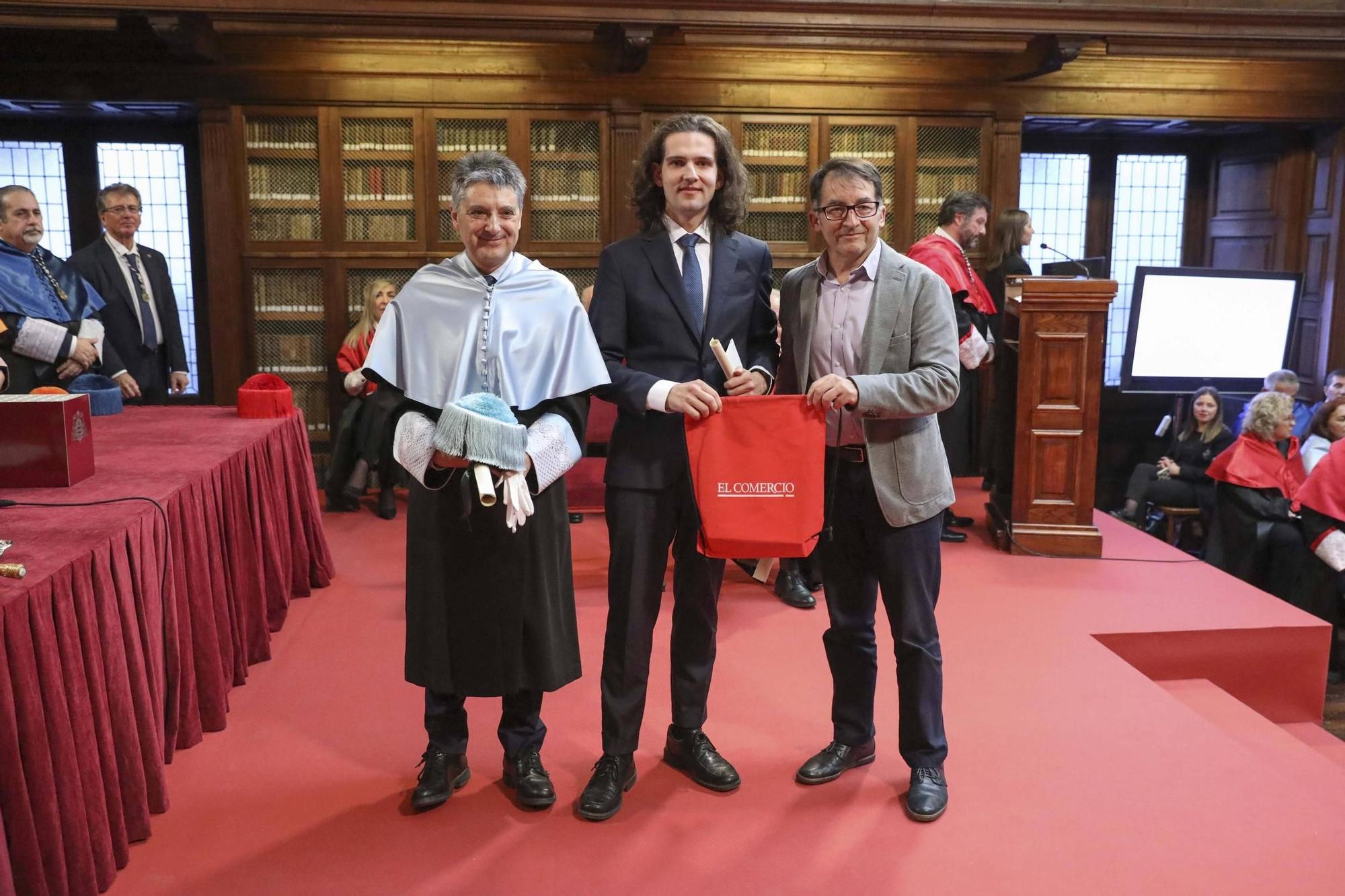 En imágenes: Así fue la entrega de premios a los mejores expedientes de la Universidad de Oviedo 2024