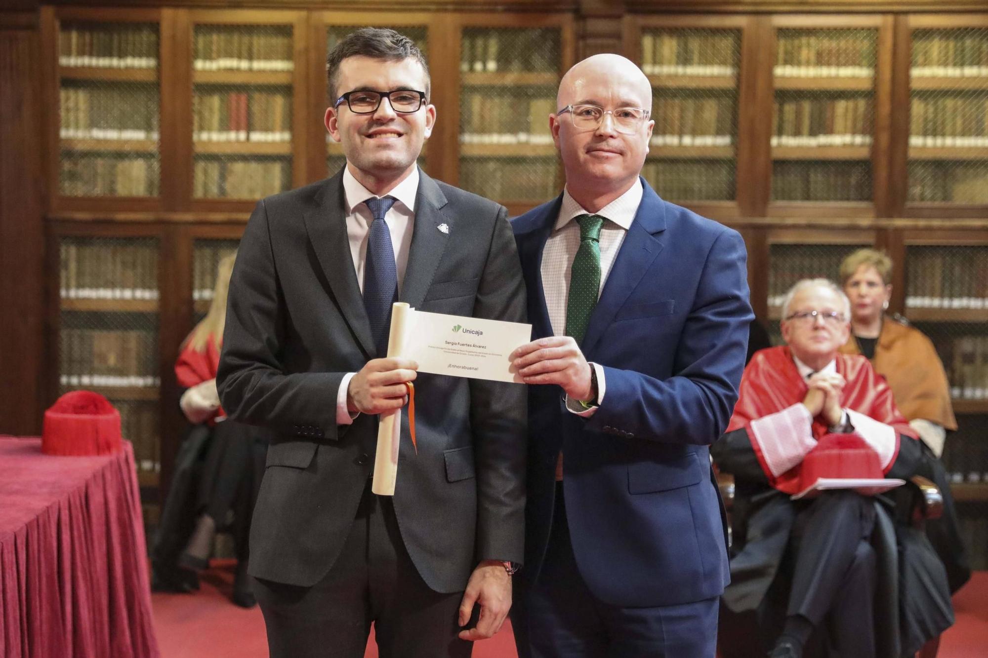 En imágenes: Así fue la entrega de premios a los mejores expedientes de la Universidad de Oviedo 2024