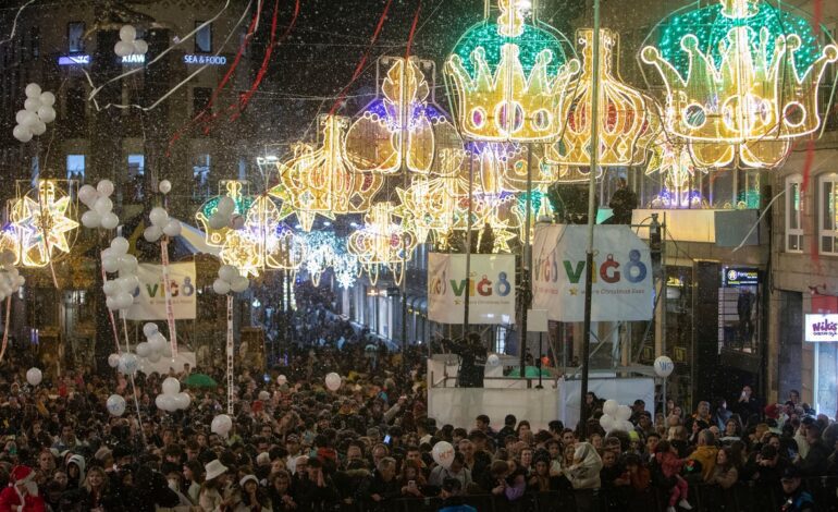 Encendido de las luces de Navidad de Vigo, streaming en directo