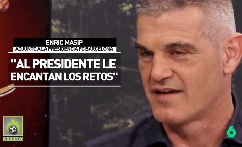 A Laporta le va la marcha y cuanto más difícil es algo, más empeño pone