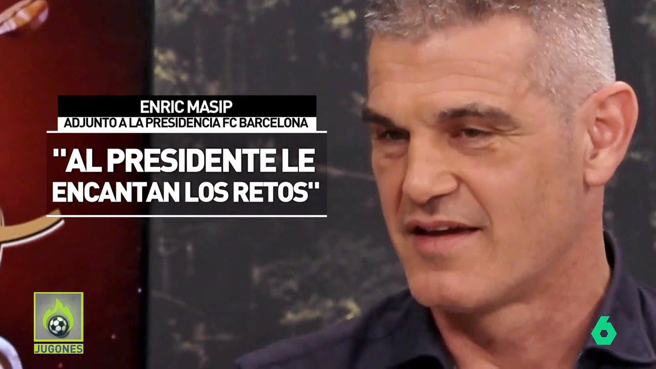 A Laporta le va la marcha y cuanto más difícil es algo, más empeño pone