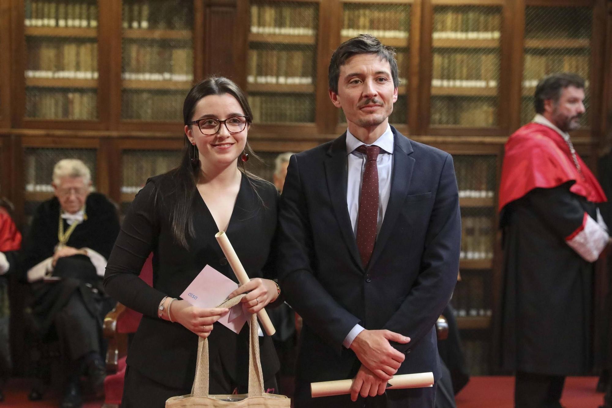 En imágenes: Así fue la entrega de premios a los mejores expedientes de la Universidad de Oviedo 2024