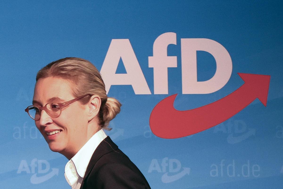 La líder de Alternativa para Alemania (AfD), Alice Weidel.