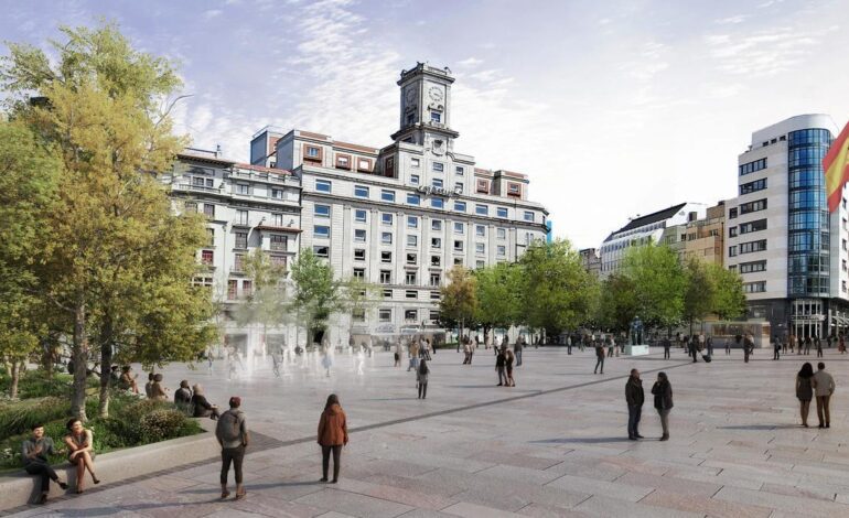 ¿Cómo será la nueva Escandalera, la plaza emblemática de Oviedo? Un gran salón urbano que se abre al Campoamor y al Antiguo