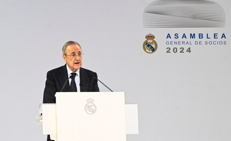 Florentino Pérez, sobre el Balón de Oro 2024: «Hay cosas que sorprenden…»