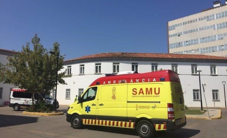 Herido un trabajador tras caer de unos cuatro metros en un local comercial en obras de Castelló