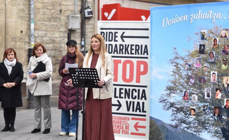 Mueren 31 personas en accidente en las calles y carreteras vascas este año, cinco menos que en 2023