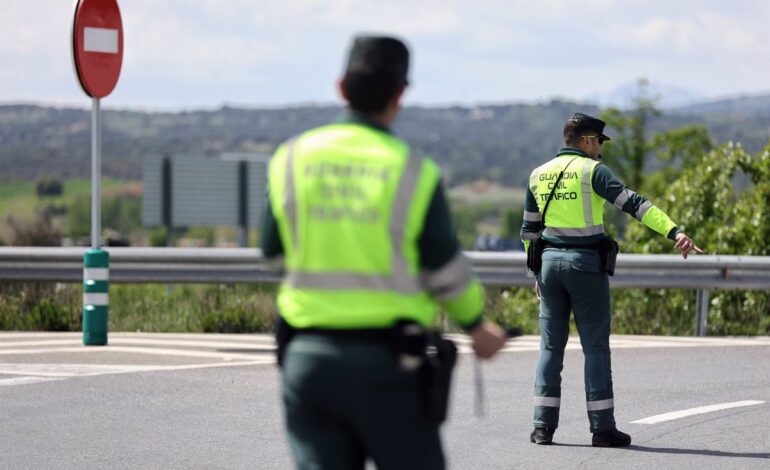 Andalucía cierra el fin de semana con dos fallecidos por accidentes de tráfico en sus carreteras interurbanas