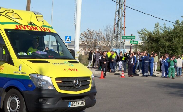 Uno de los dos heridos en la exposición de Alcaliber Toledo ha sido evacuado a la Unidad de Quemados de Getafe