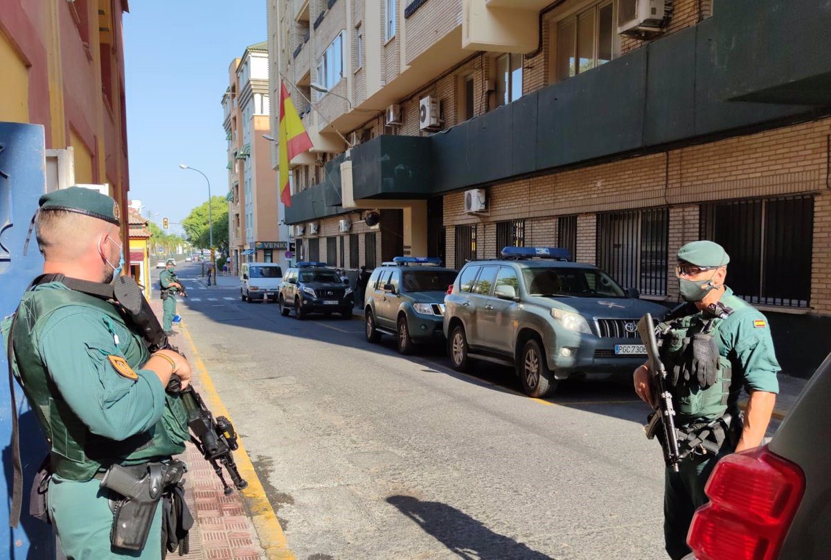 Varios detenidos en un operativo contra el narcotráfico en tres municipios costeros de Huelva