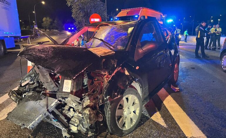 Muere un hombre tras el impacto de un coche en el centro de Madrid