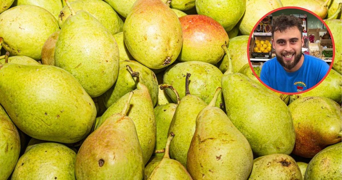 El truco infalible de un famoso frutero para saber que una pera está buena y no está modorra