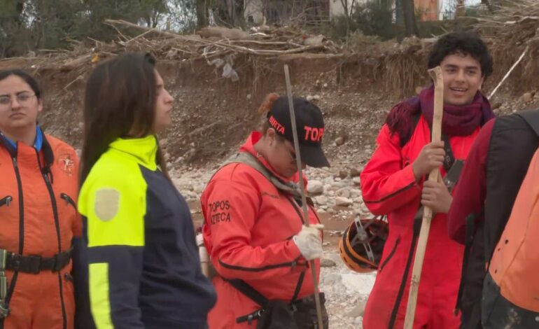 Los ‘Topos Aztecas’ se unen a la búsqueda de desaparecidos por la DANA en Valencia