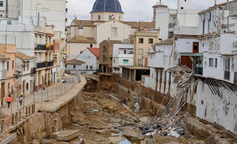 Localizan a otra víctima mortal por el paso de la DANA en Vilamarxant (Valencia)