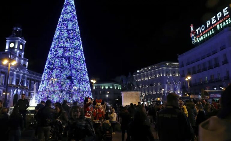 Encendido de luces de Navidad 2024 en Madrid, streaming en directo