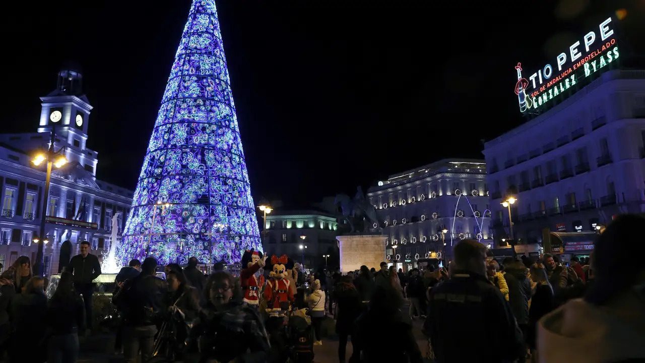 Encendido de luces de Navidad 2024 en Madrid, streaming en directo