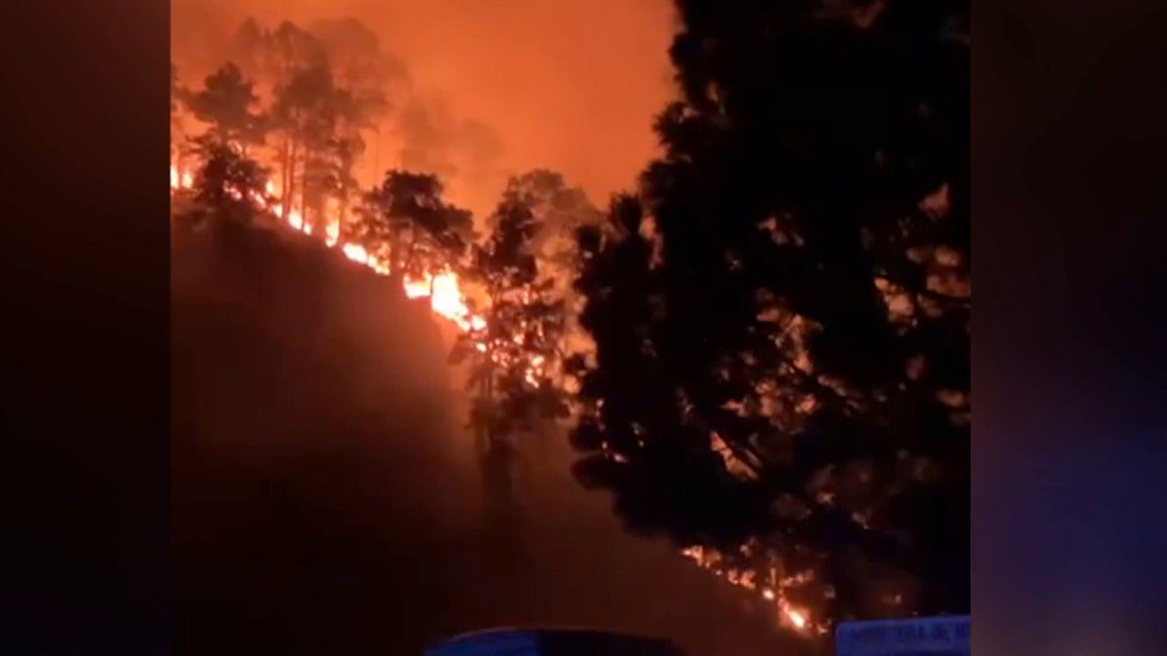 Un incendio en El Paso, en La Palma, obliga a evacuar a 200 personas en medio de una alerta forestal en Canarias