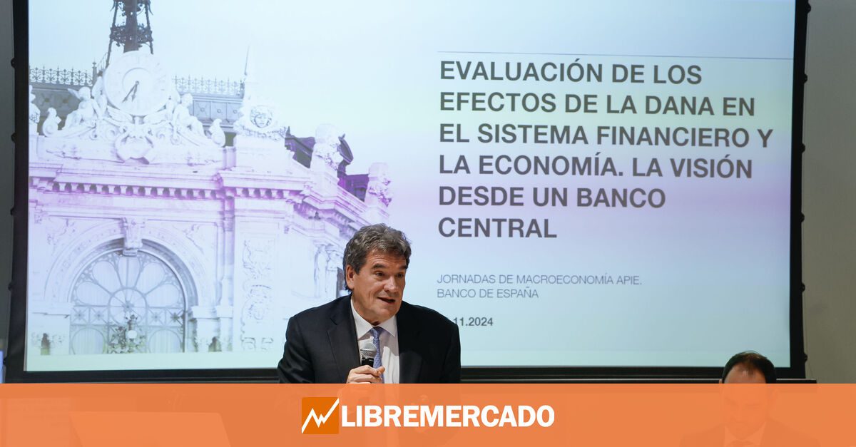 Escrivá limita los efectos de la DANA sobre la economía a dos décimas del PIB este trimestre