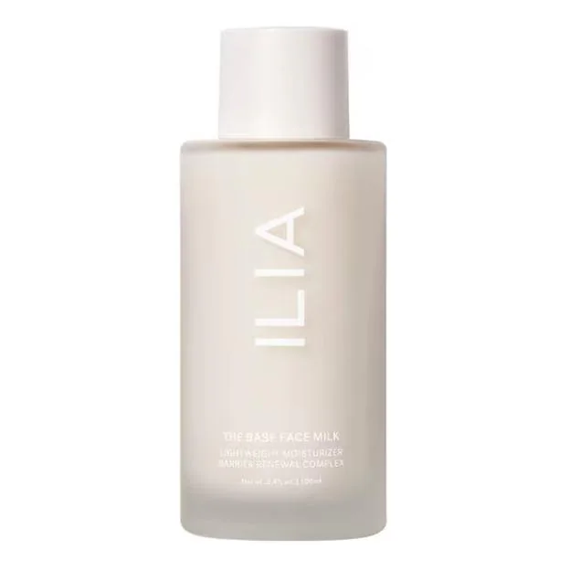 La crema hidratante Base Face Milk de Ilia.