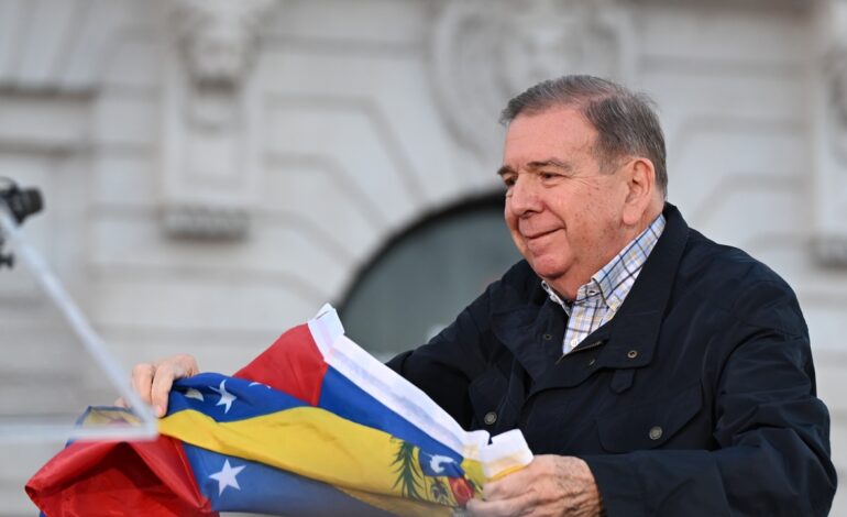 EEUU reconoce públicamente a Edmundo González como presidente electo de Venezuela