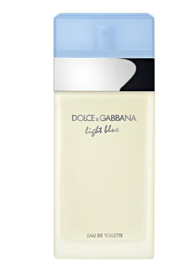 Perfume azul claro de Dolce & Gabanna.